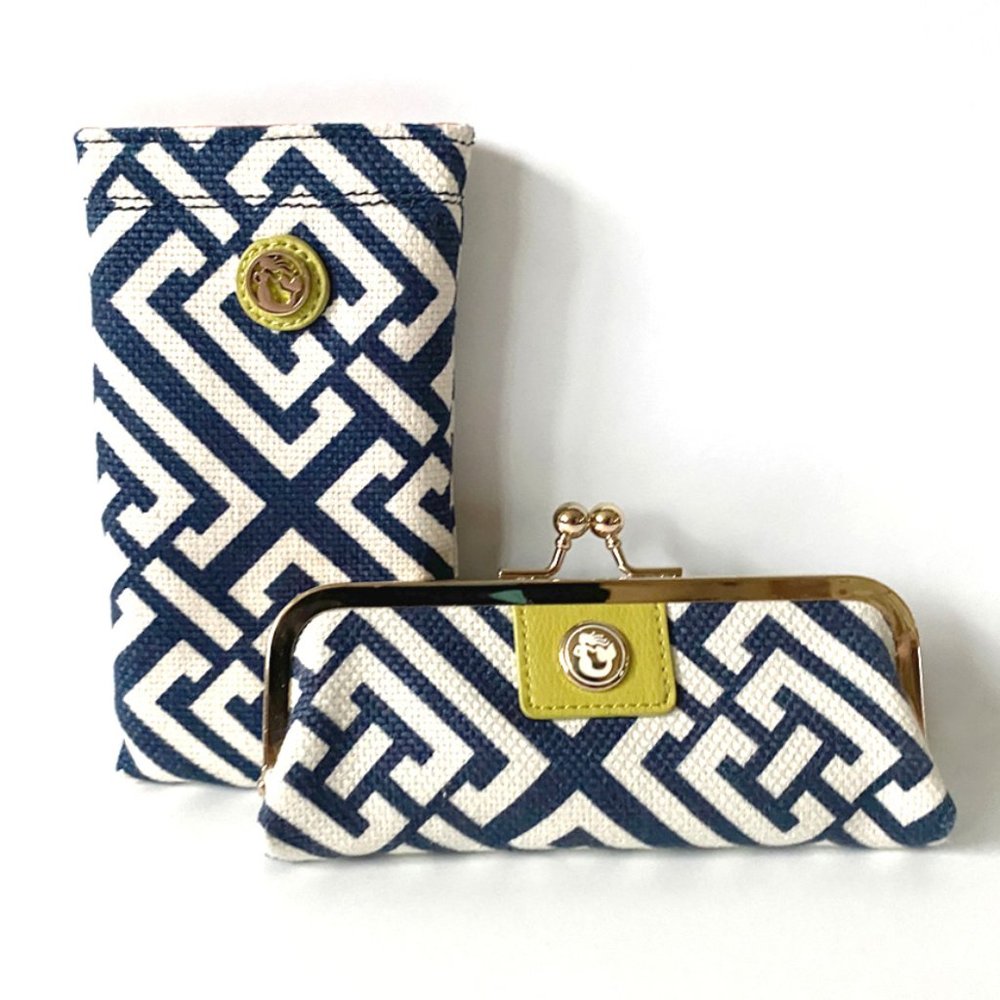 SPARTINA 449 SUNGLASS CASE & SLENDER EYEGLASS CASE
